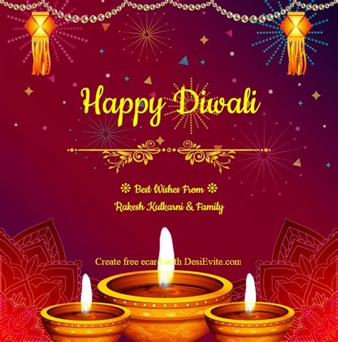 Free Diwali Video Maker .